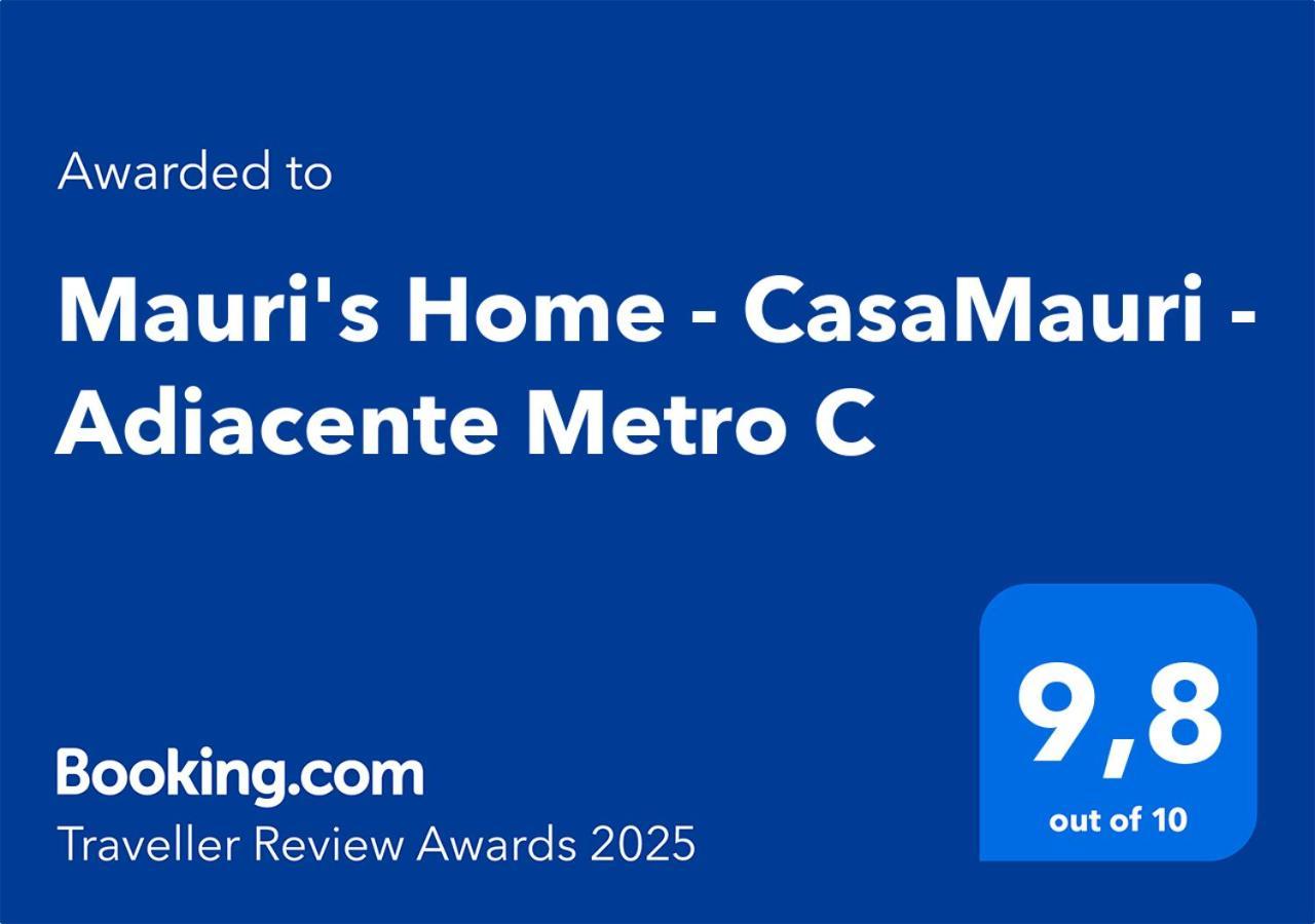 Mauri's - Casamauri - Adiacente Metro C Lägenhet